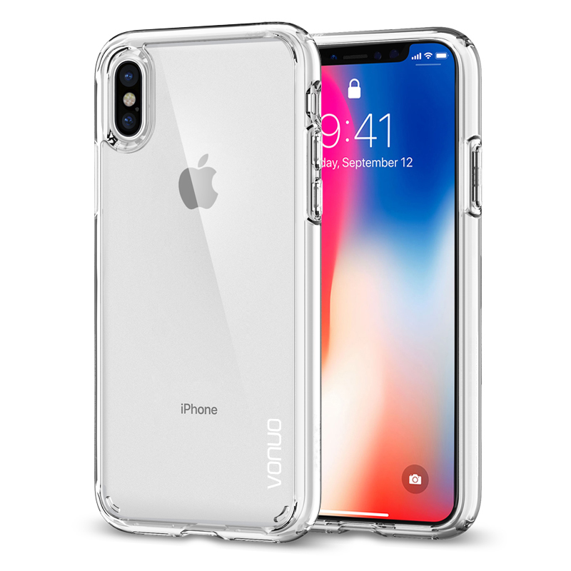 Transparent drop resistance Ultra Thin Case for iPhone X
